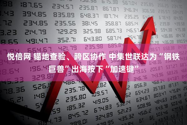 悦倍网 锚地查验、跨区协作 中集世联达为“钢铁巨兽”出海按下“加速键”